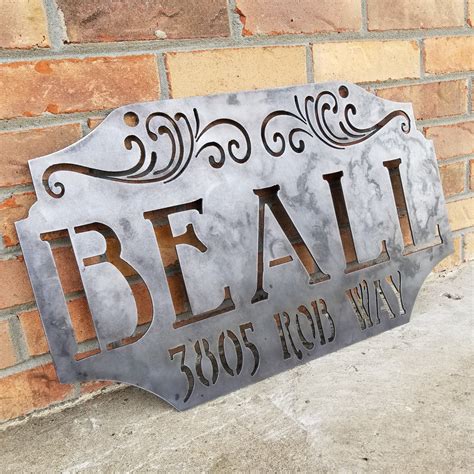 Custom Metal Signs .